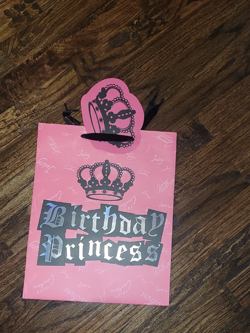 Birthday Princess Pink Gift Bag